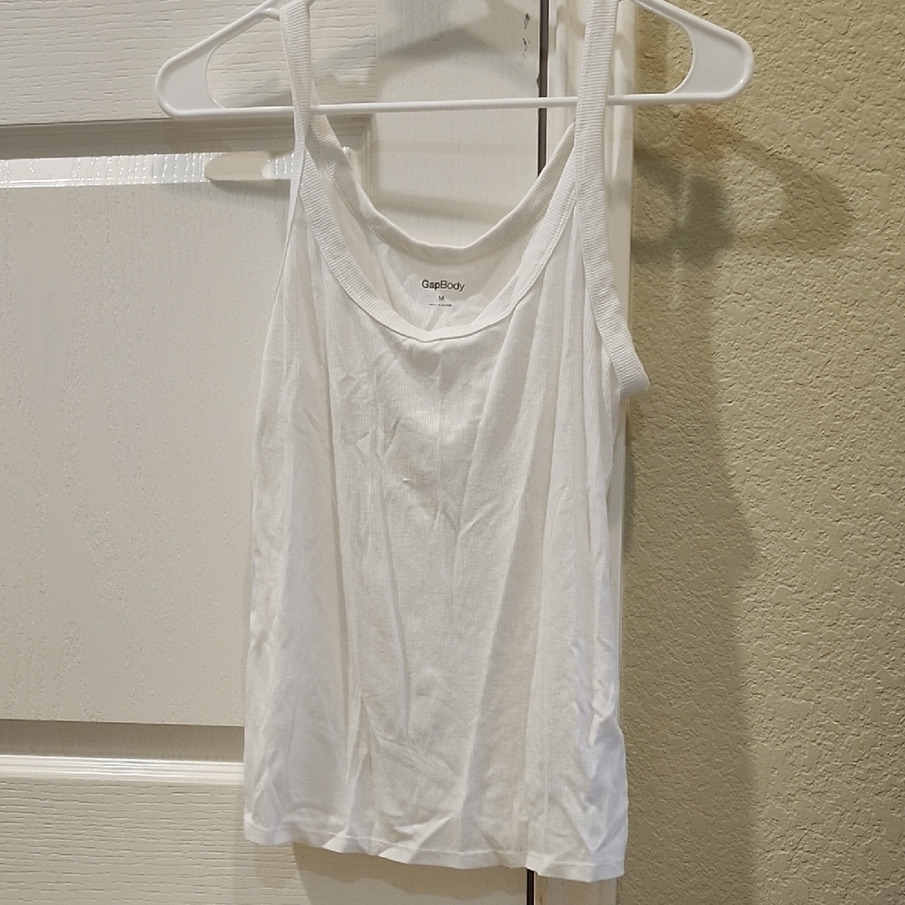 GapBody Women's White Tank Top